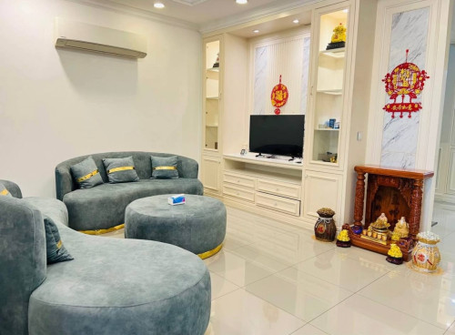 🏦វីឡាសំរាប់ជួលនៅ បុរី ជីបម៉ុង 271/ Twin Villa for Rent at Borey Chip Mong Land, landmark 271