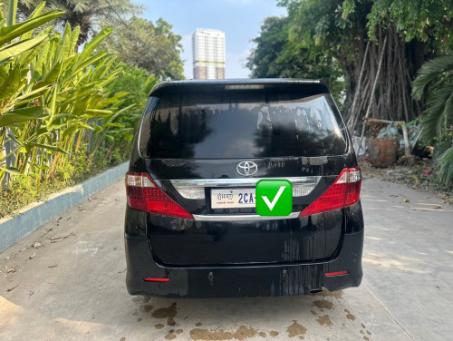 Alphard 2010 Auto3 ម្ចាស់ទី1 កៅអីចុច កៅអីម៉ាស្សារ