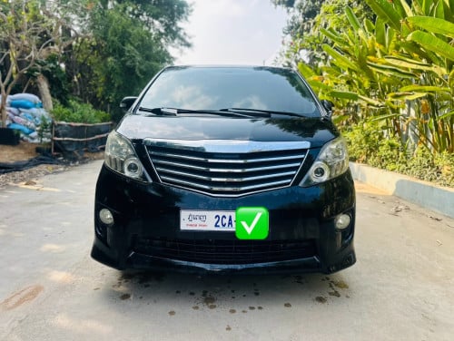 Alphard 2010 Auto3 ម្ចាស់ទី1 កៅអីចុច កៅអីម៉ាស្សារ