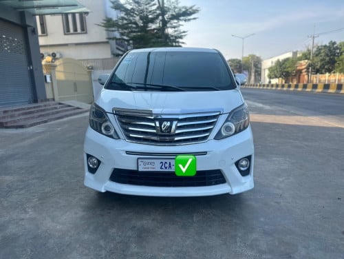 Alphard 2012 កៅអីចុច2 កៅម៉ាស្សារ អត់បុកប៉ះ ម៉ាសុីនអេម