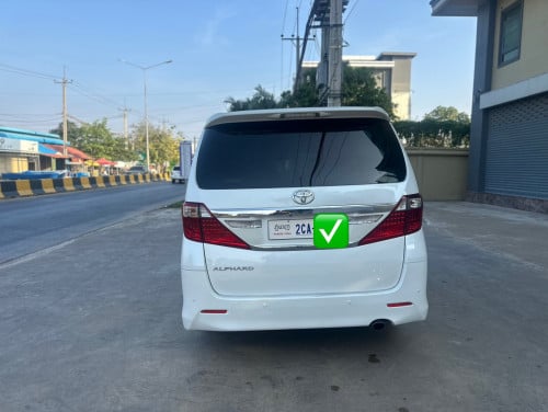 Alphard 2012 កៅអីចុច2 កៅម៉ាស្សារ អត់បុកប៉ះ ម៉ាសុីនអេម
