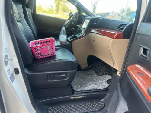 Alphard 2012 កៅអីចុច2 កៅម៉ាស្សារ អត់បុកប៉ះ ម៉ាសុីនអេម