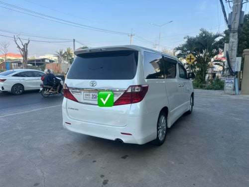 Alphard 2012 កៅអីចុច2 កៅម៉ាស្សារ អត់បុកប៉ះ ម៉ាសុីនអេម