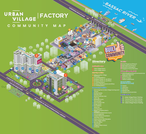 HIGH FLOOR Spacious 1 BEDROOM for Sale in Urban Village Phase 2