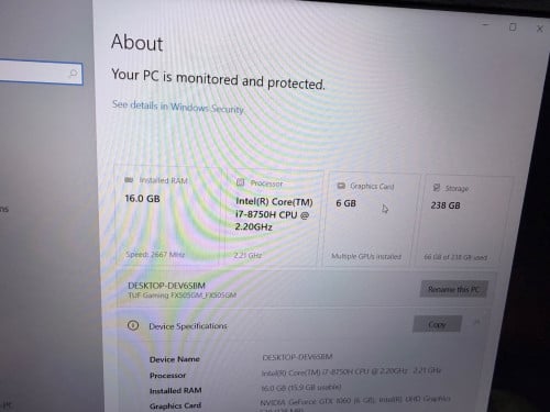 I7-8750H