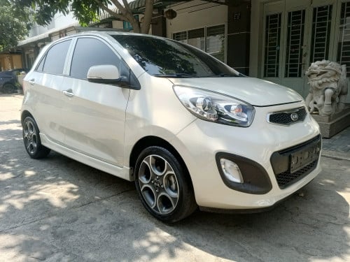 Kia morning 012 h full ពណ៌ទឹកដោះគោខ្ចីញេញ