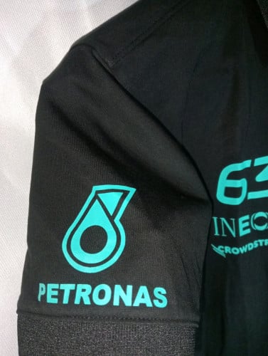 Mercedes AMG Petronas F1 style polo ๐ฅNumber 63 design (George Russell)