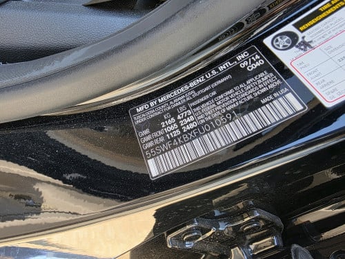 Mercedes C300 4Matic 2015 Black colour