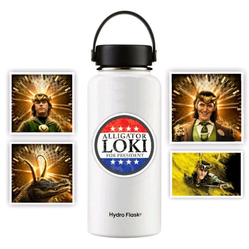 Stickers Loki Marvel 50psc រូបខុសៗគ្នា