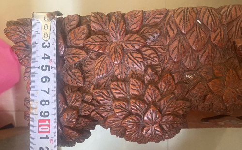 ចម្លាក់ឈើធ្នូងស្អាតឥតខ្ចោះ(រូបប្រាសាទព្រះវិហារ)