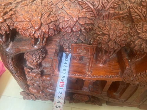 ចម្លាក់ឈើធ្នូងស្អាតឥតខ្ចោះ(រូបប្រាសាទព្រះវិហារ)
