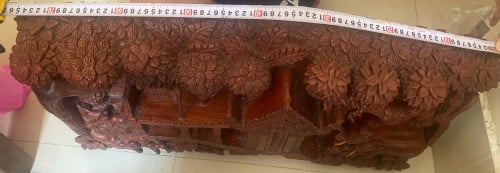 ចម្លាក់ឈើធ្នូងស្អាតឥតខ្ចោះ(រូបប្រាសាទព្រះវិហារ)