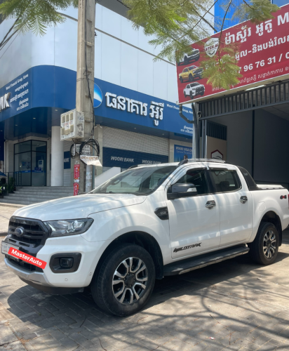 ម្ចាស់ដេីមទី1 ទោញគាស់កេះ Ford Ranger Wildtrak 2019