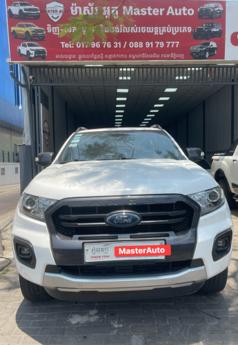 ម្ចាស់ដេីមទី1 ទោញគាស់កេះ Ford Ranger Wildtrak 2019