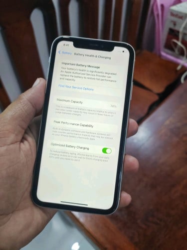 iPhone 11 64G អេក្រង់Gx ស្កេន(វៃដូរបាន)👉$130