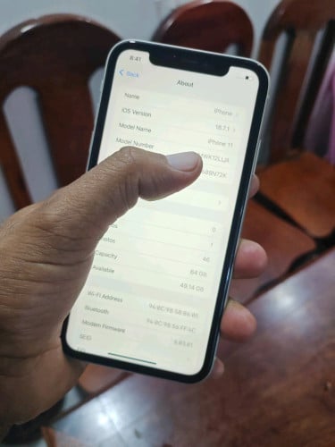 iPhone 11 64G អេក្រង់Gx ស្កេន(វៃដូរបាន)👉$130