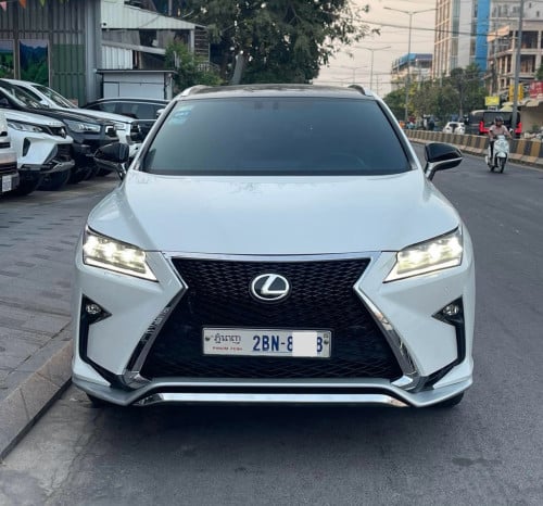 Lexus RX200T ឆ្នាំ2016 F-sport ប៊ូតុង5 គុជ3 ម្ចាស់ដើម ទឹកថ្នាំហ្ស៊ីន1ជុំ