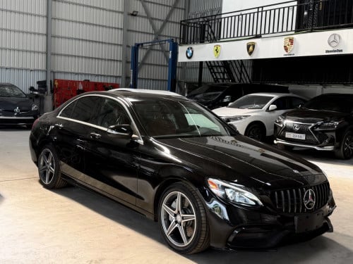 Mercedes C300 AMG black 2015