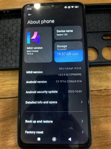Redmi 13C Global 99% Ram8+4 256g