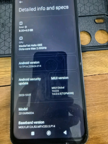 Redmi 13C Global 99% Ram8+4 256g