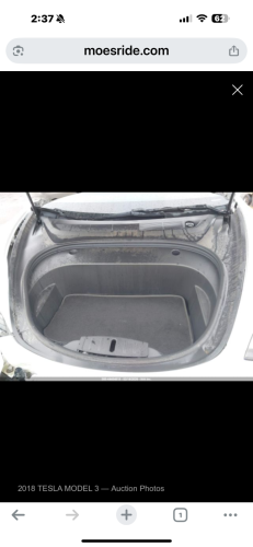 Sell Tesla model 3 2018 long range dual motor