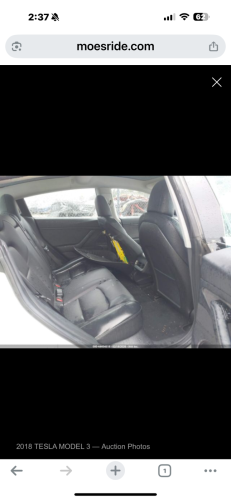 Sell Tesla model 3 2018 long range dual motor
