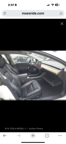 Sell Tesla model 3 2018 long range dual motor