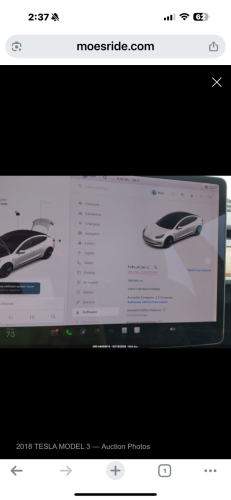 Sell Tesla model 3 2018 long range dual motor