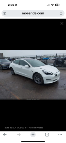 Sell Tesla model 3 2018 long range dual motor