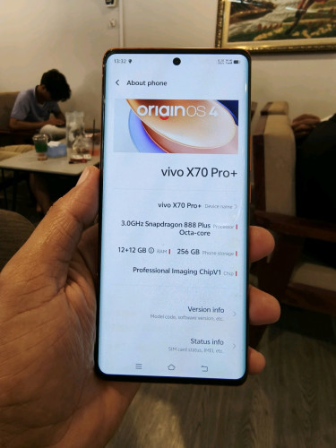 Vivo X70 Pro+ 12g/256g_CH(វៃដូរបាន)👉$185