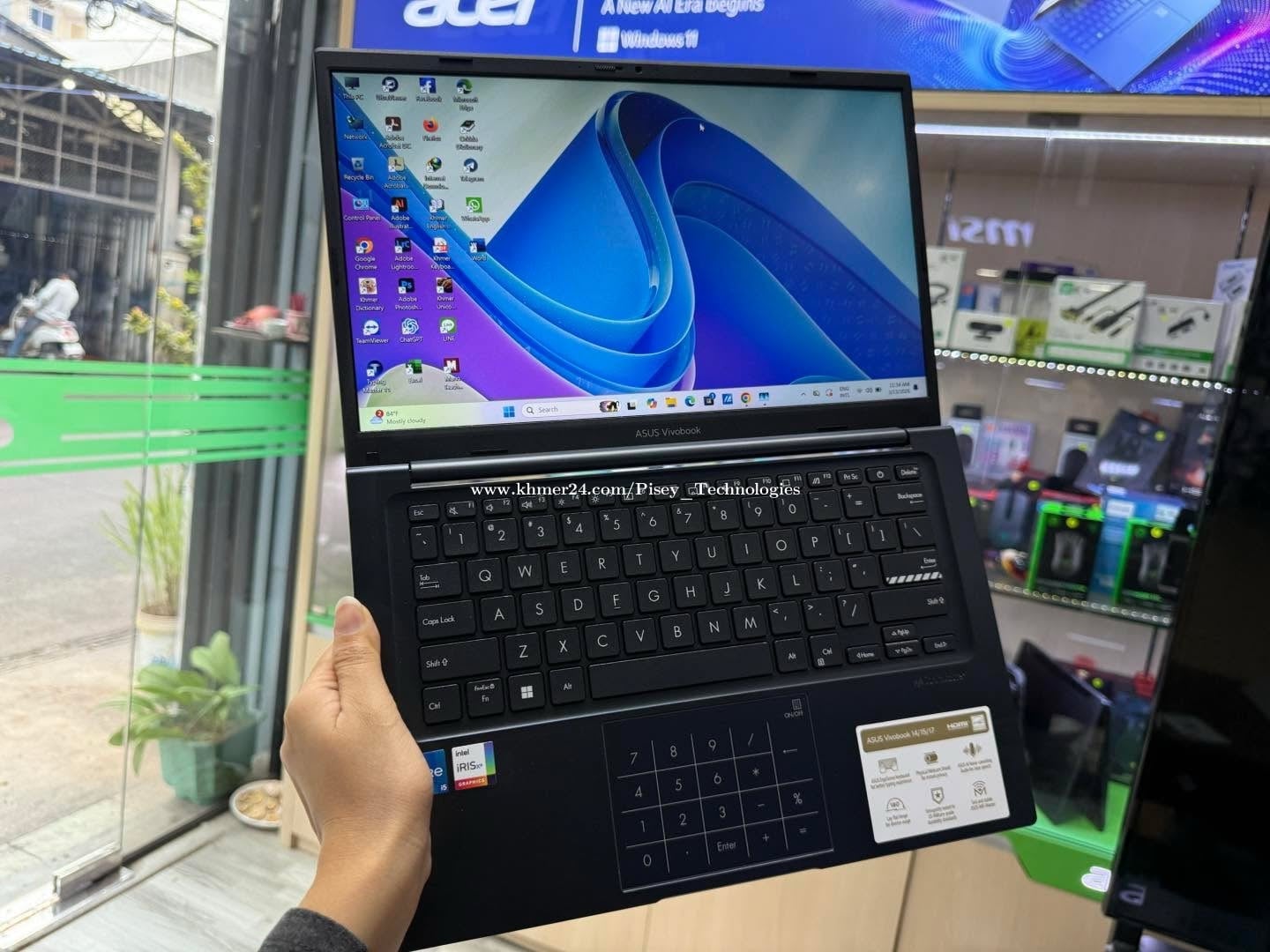 Asus Vivobook X1404VA ( ថ្មីប្រអប់ធានា 1ឆ្នាំ ) / Core i3 & Core i5 ...