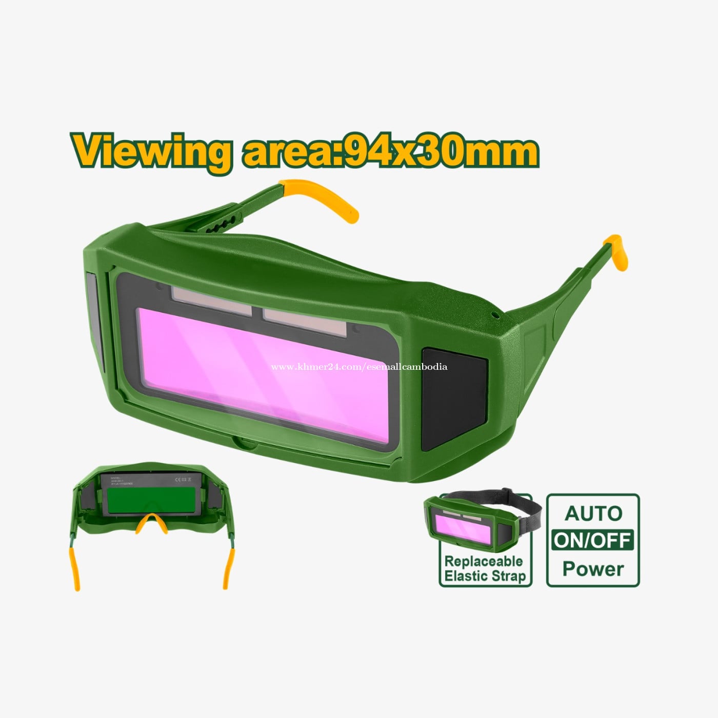 Auto-Darkening Welding Glasses DIN11 JDWA1501 JADEVER