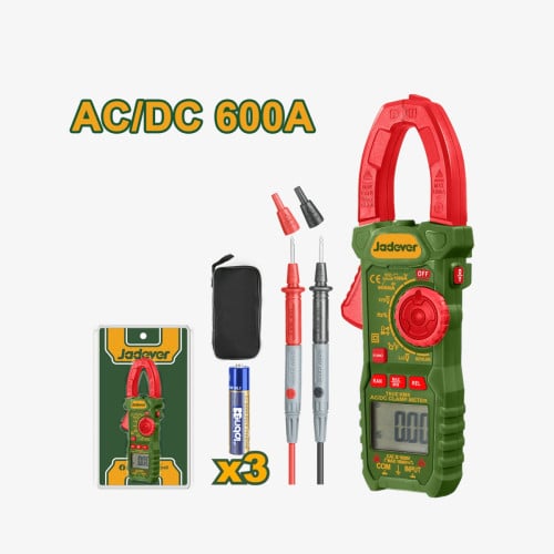 ម៉ាស៊ីនវាស់អំពែ Clamp Meter JADEVER DC/AC 600A (JDDM8602)