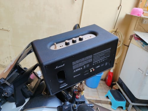 #Marshall  🔊 STANMORE 3 🔊 ( 92% ). 🔊 🔊 ប្រើភ្លើងអត់ប្រើថ្មទេ។ 🔊 🔊  275$  🔊.