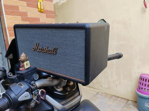 #Marshall  🔊 STANMORE 3 🔊 ( 92% ). 🔊 🔊 ប្រើភ្លើងអត់ប្រើថ្មទេ។ 🔊 🔊  275$  🔊.