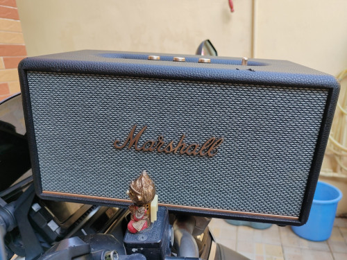 #Marshall  🔊 STANMORE 3 🔊 ( 92% ). 🔊 🔊 ប្រើភ្លើងអត់ប្រើថ្មទេ។ 🔊 🔊  275$  🔊.