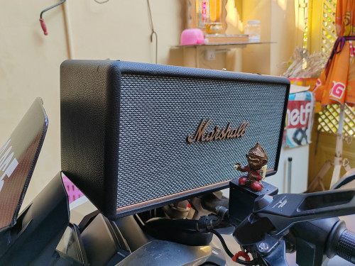 #Marshall  🔊 STANMORE 3 🔊 ( 92% ). 🔊 🔊 ប្រើភ្លើងអត់ប្រើថ្មទេ។ 🔊 🔊  275$  🔊.