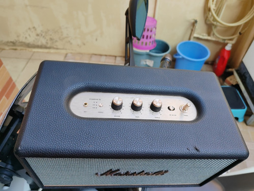 #Marshall  🔊 STANMORE 3 🔊 ( 92% ). 🔊 🔊 ប្រើភ្លើងអត់ប្រើថ្មទេ។ 🔊 🔊  275$  🔊.