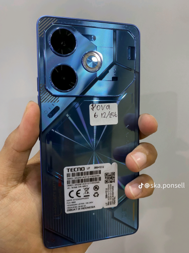 ចង់លក់ Techno Pova 6 Ram12+12 Rom256G នៅល្អ 95% លឿន smooth