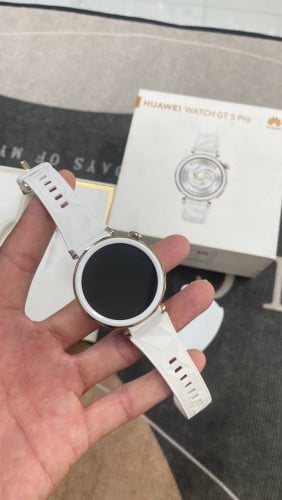 📲📲📲 : Huawei Watch 5 Pro 42mm 99%Color :WhitePrice: