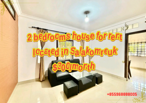 2 bedrooms house for rent available to view now located in Salakomreuk