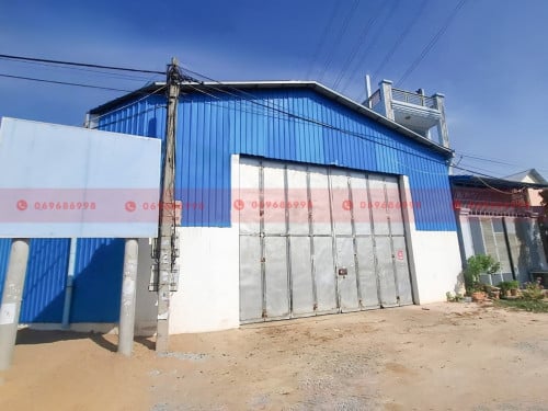 347 Sqm Warehouse For Lease On A Sub-Road In Krang Thnong, Sen Sok