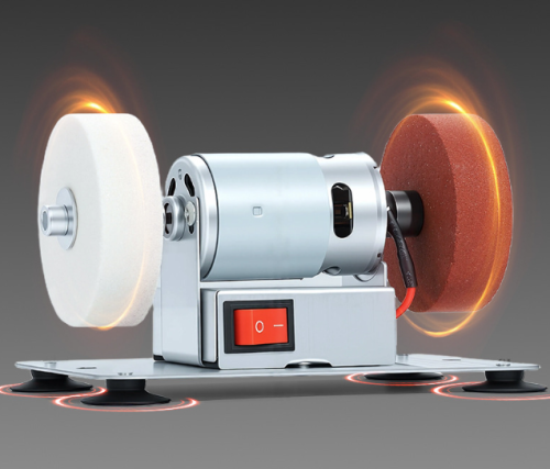 5-strand grinding machine small grinding wheel desktop thick double grinding