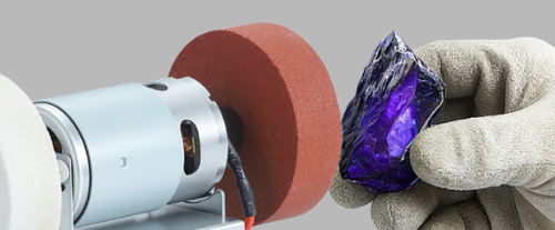 5-strand grinding machine small grinding wheel desktop thick double grinding