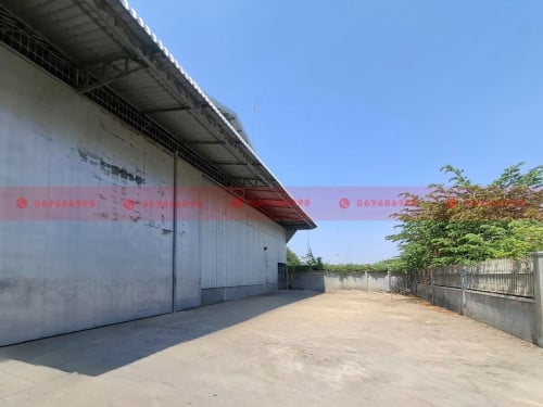 800 Sqm Rear Warehouse With Private Access For Lease In Prek Pnov
