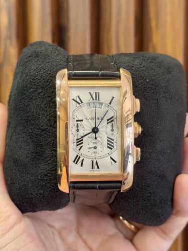 Cartier Tank Americaine XL RoseGold 36-52mm