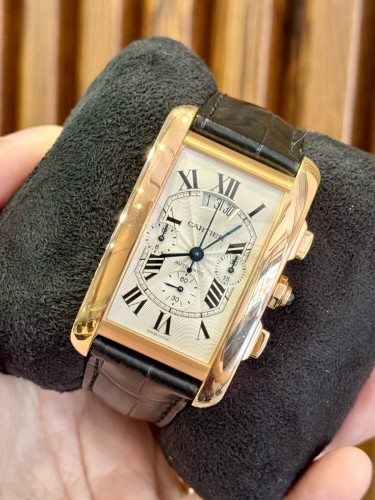 Cartier Tank Americaine XL RoseGold 36-52mm