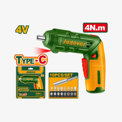Cordless Screwdriver 4V 4Nm 1/4″ JDCV4415 JADEVER