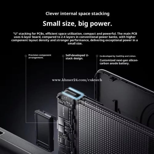 iPhone 17 power bank wireless Cuktech 10000mah