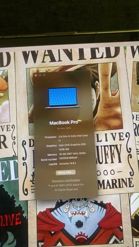 MacBook Pro 2019 16inch